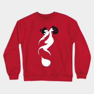 Were-Fox, Kitsune. Ablaze. I Crewneck Sweatshirt